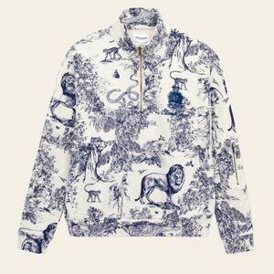 J’adore Half Zip Fleece Pullover- Navy by EllandEmm